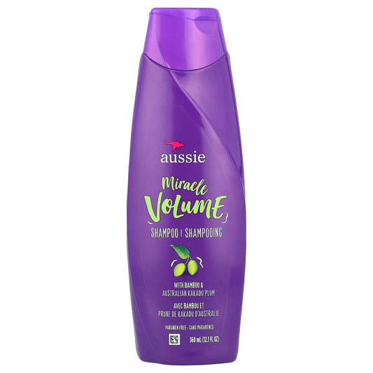 Aussie Miracle Volume Shampoo 12.1 fl oz - Big Hair, No Stress! - Image 1