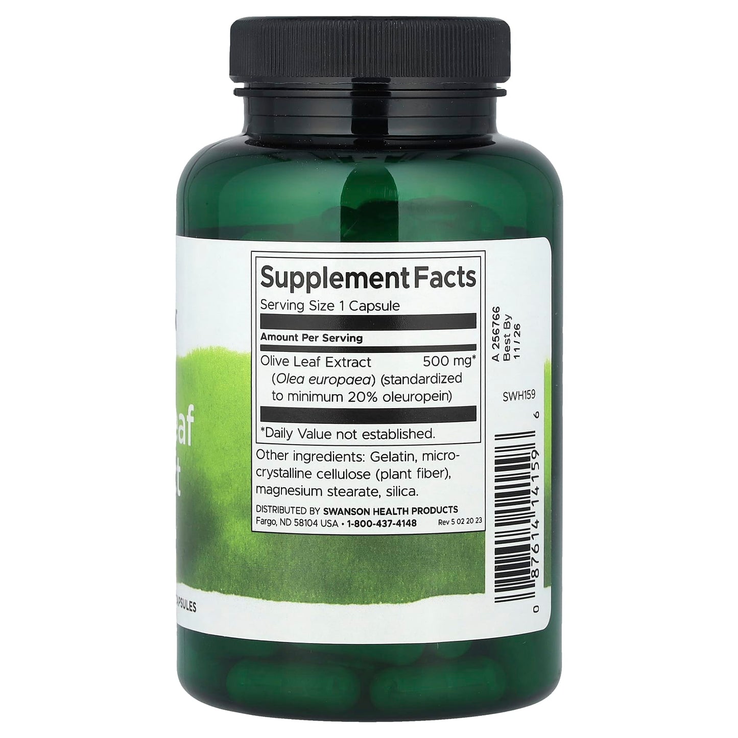 Swanson, Olive Leaf Extract, 500 mg, 120 Capsules