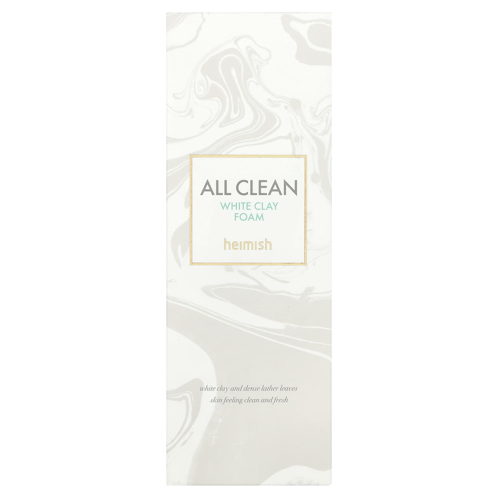 Heimish White Clay Foam, 5.29 oz - Gentle, Dermatologist-Tested Cleanser - Image 2
