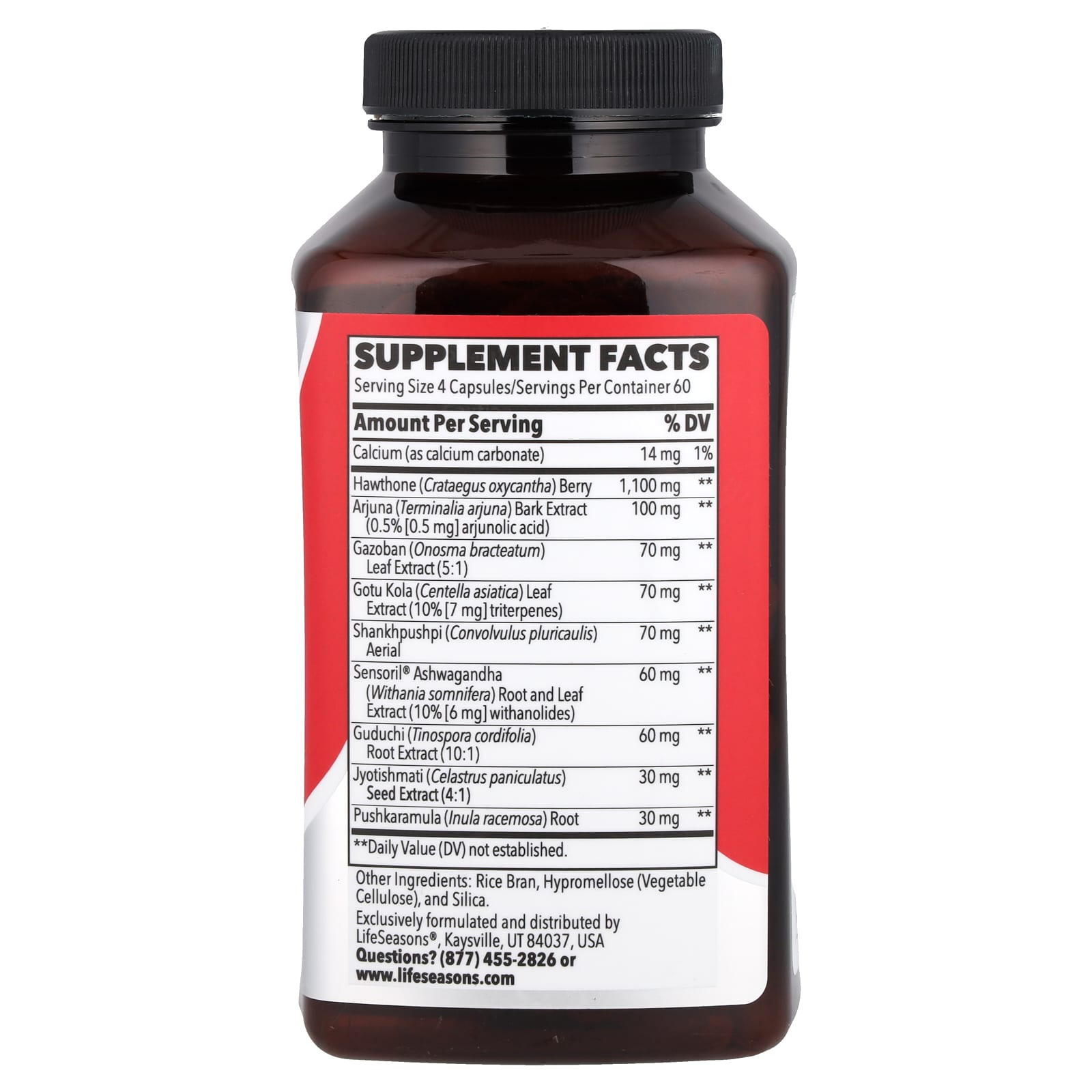 LifeSeasons, B/P Stabili-T®, Blood Pressure Support, 240 Veg Capsules - Image 2