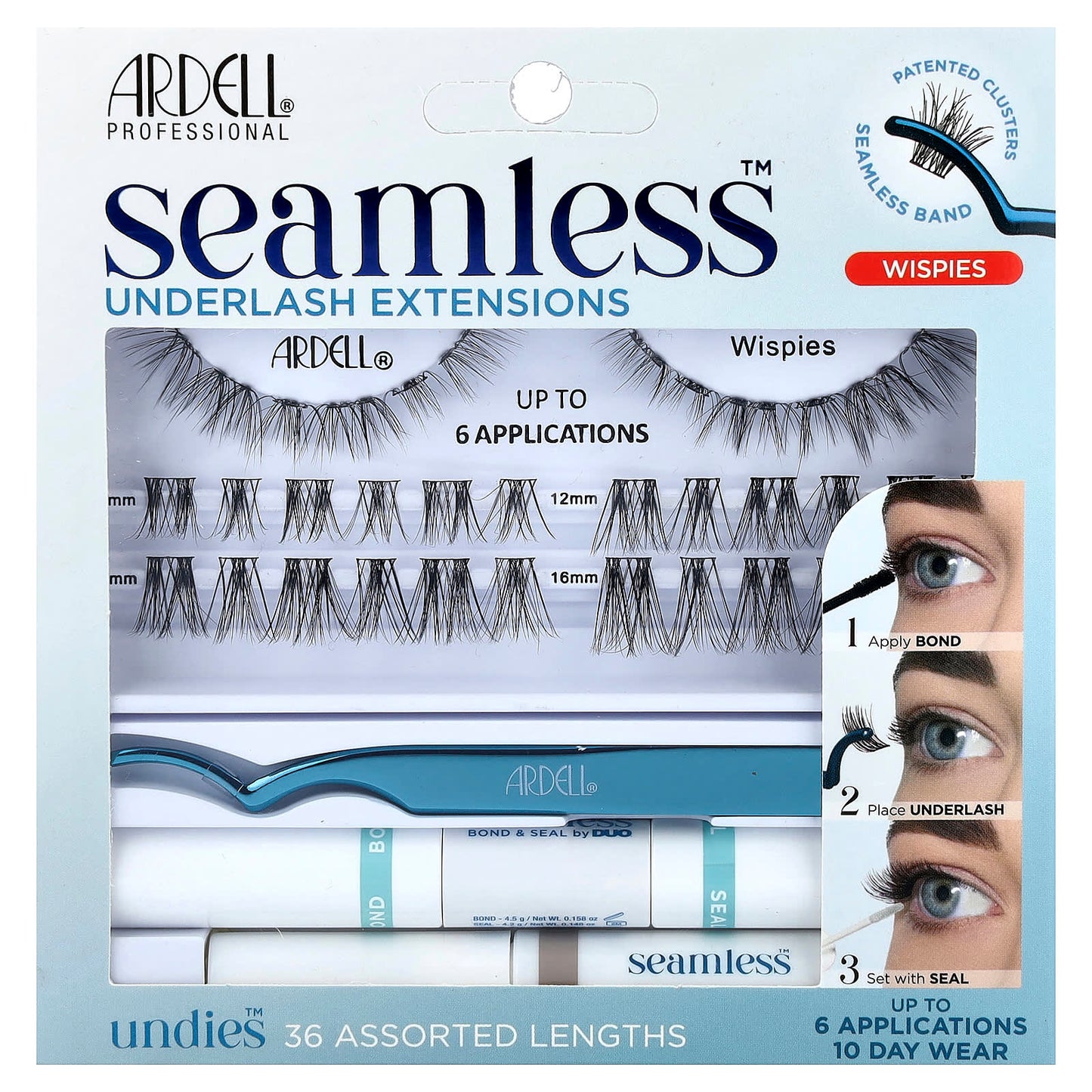 Ardell Seamless Underlash Extensions Kit 39 Piece Kit Wispies - Image 1