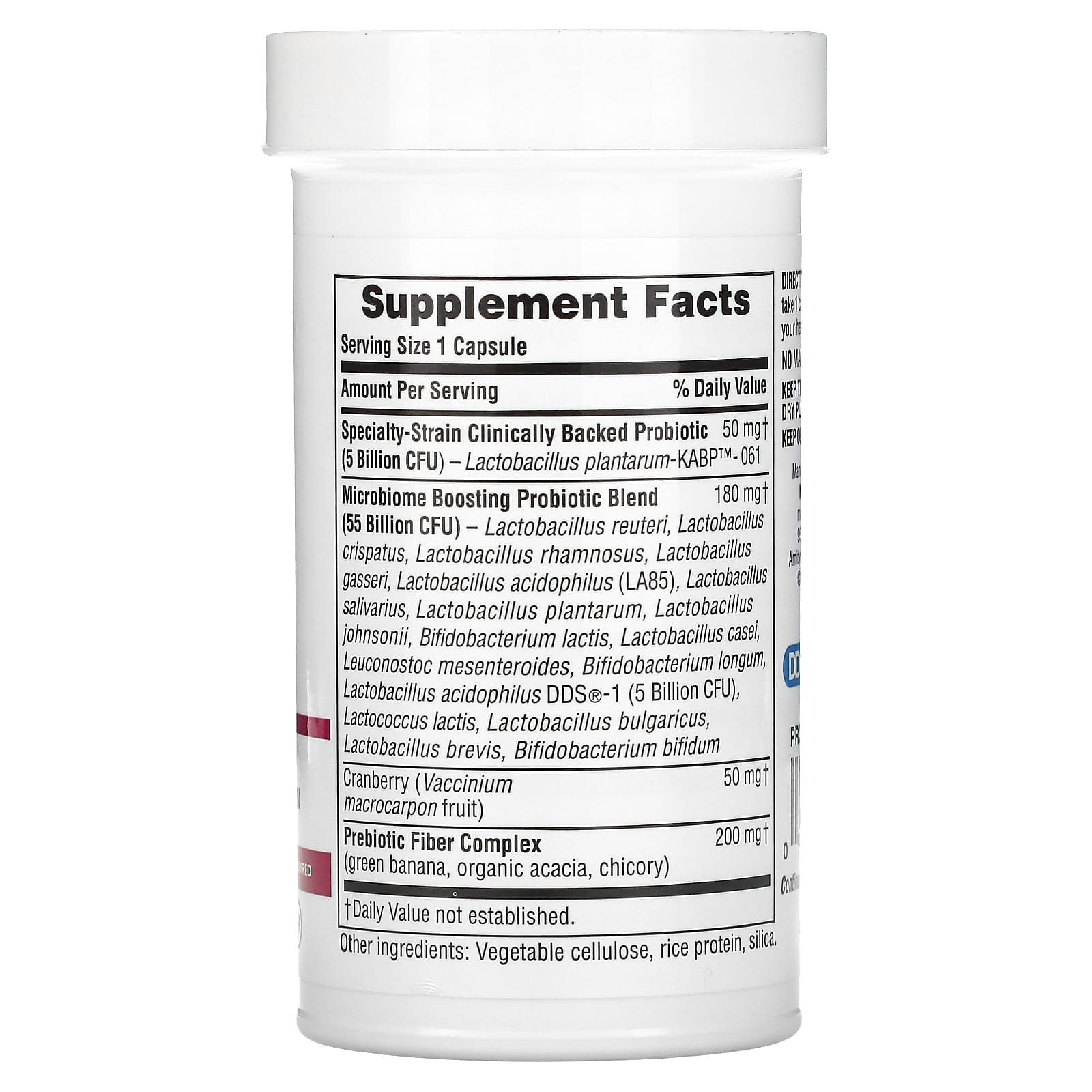 NaturesPlus, GI Natural Probiotic Women, 60 Billion CFU, 30 Capsules - Image 2