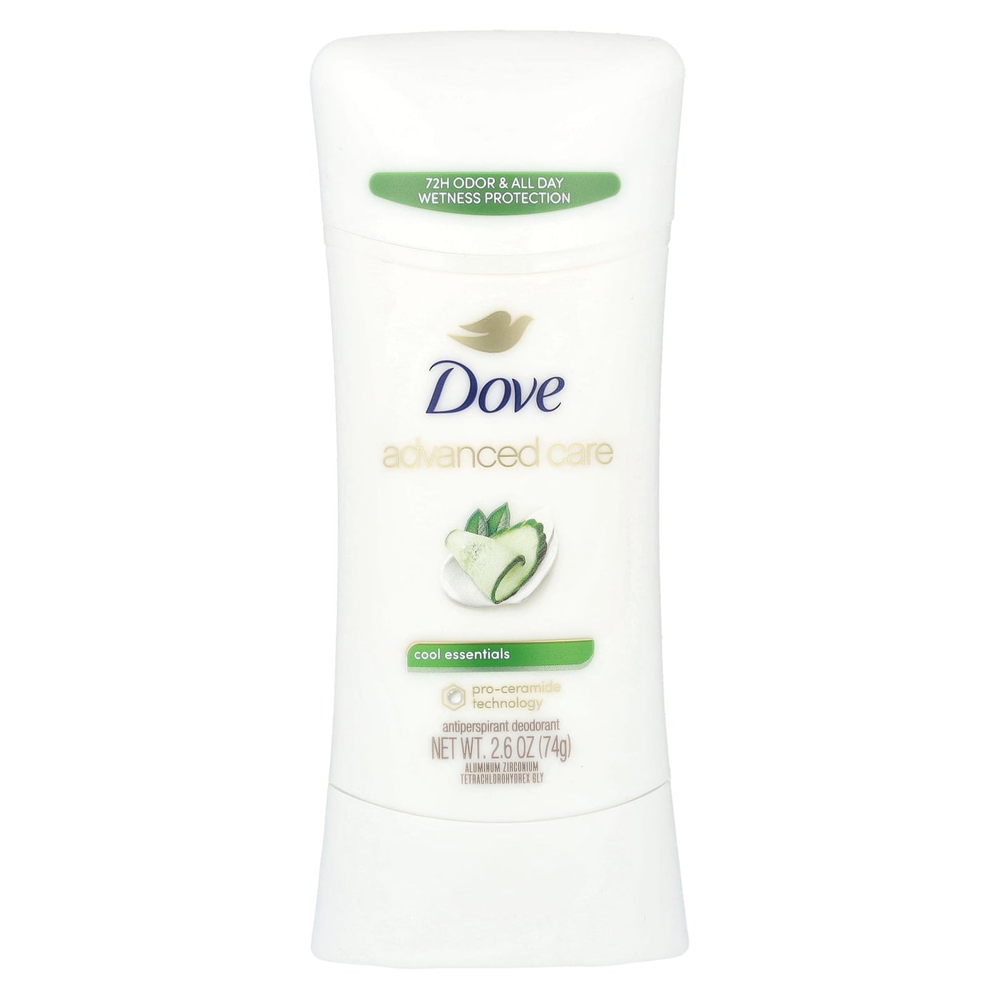 Dove Advanced Care Anti-Perspirant Deodorant, 2.6 oz, 72HR Protection - Image 1