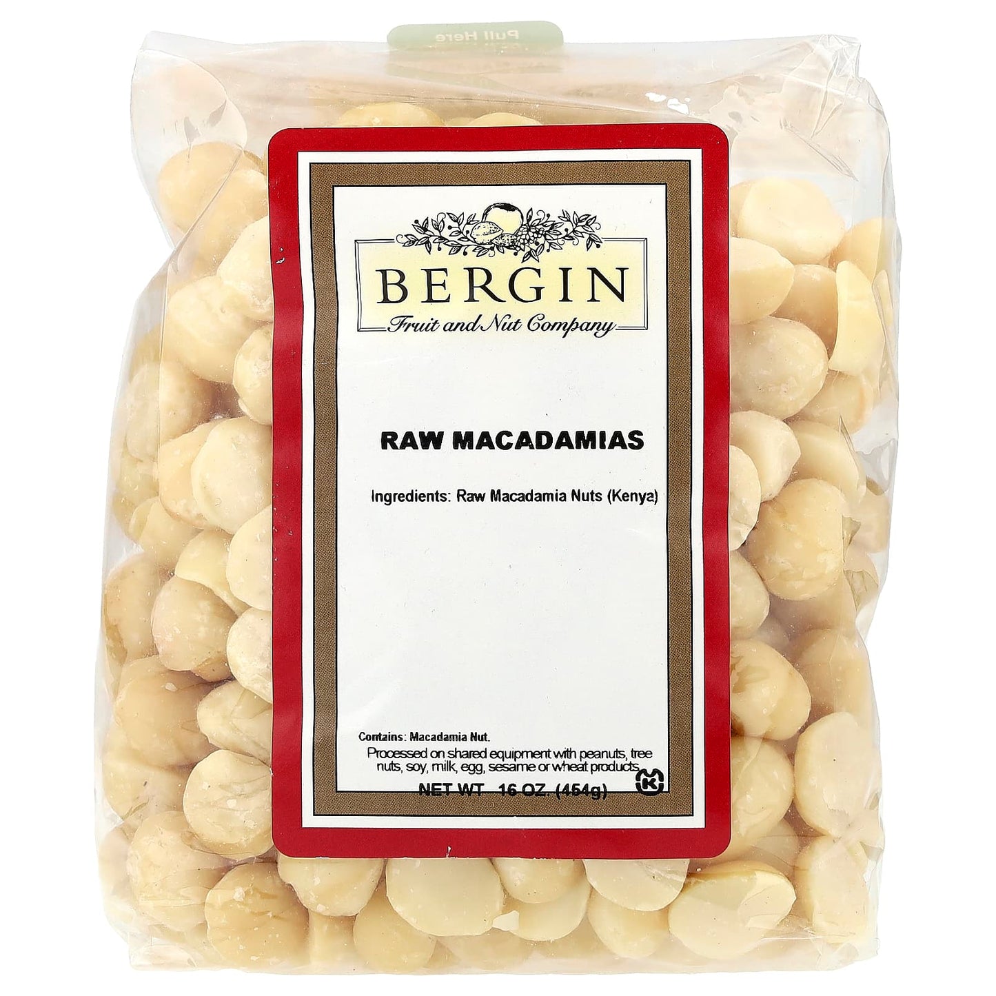 Raw Macadamias from Kenya - 16 oz by Bergin Fruit and Nut Company - Image 1