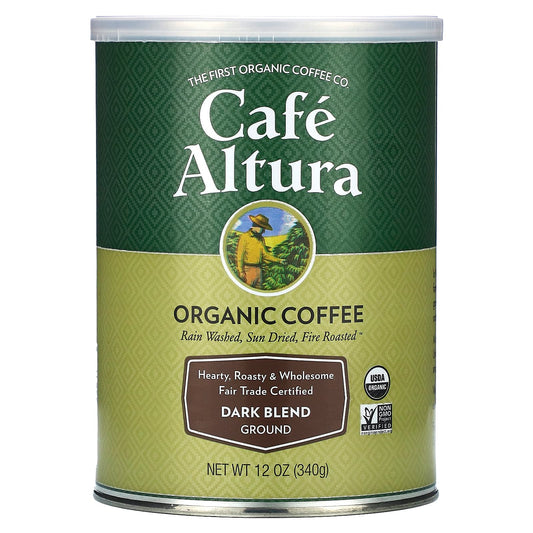 Dark Roast Organic Coffee by Cafe Altura - USDA Organic & Fair Trade - Image 1