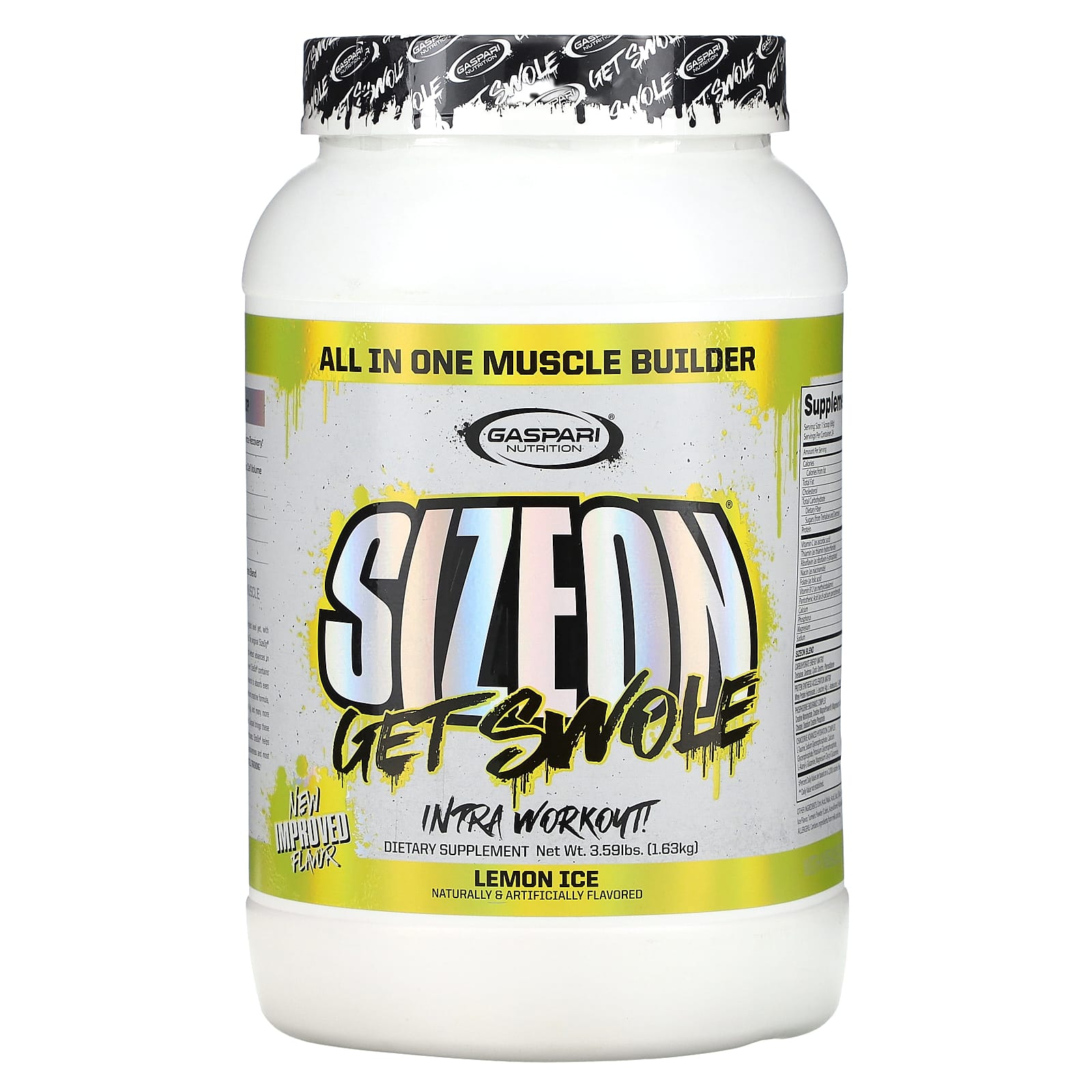Optimize Your Workout with Gaspari Nutrition SizeOn All In One Muscle Builder - Image 1