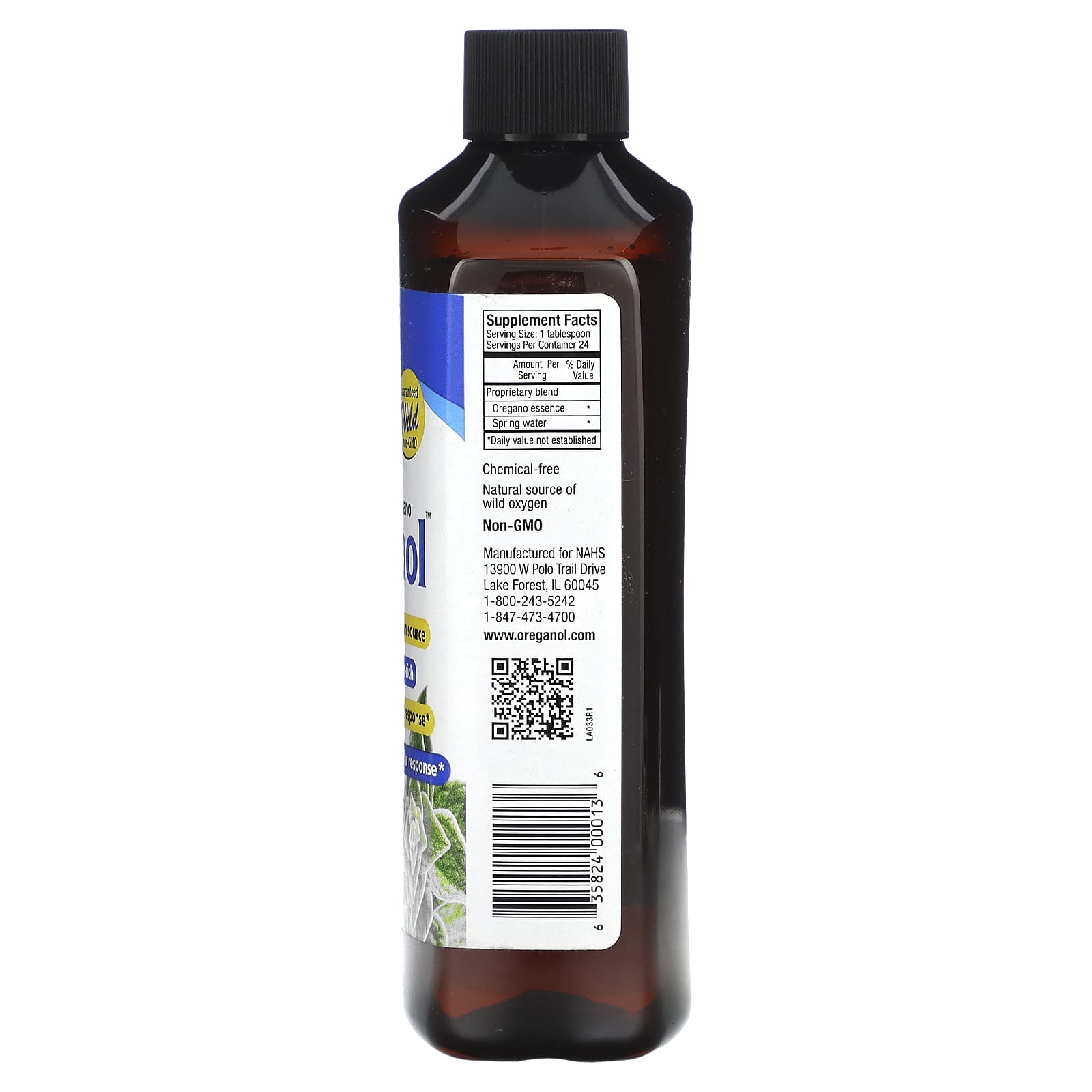 North American Herb & Spice, Oreganol, Juice of Wild Oregano, 12 fl oz (355 ml) - Image 2