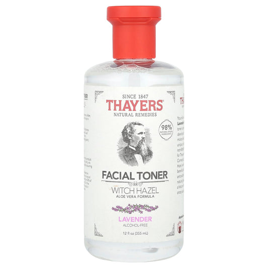 Thayers, Witch Hazel Facial Toner, Alcohol-Free, Lavender, 12 fl oz (355 ml) - Image 1
