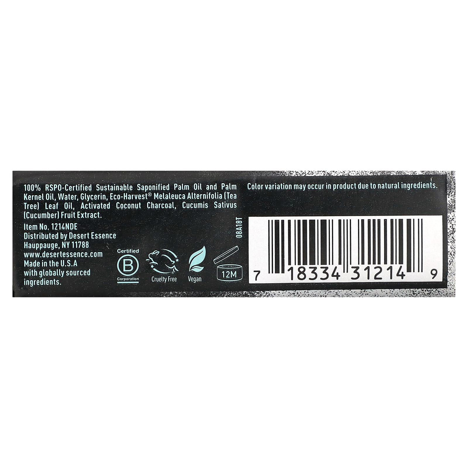 Activated Charcoal Soap Bar for Detoxifying Skin - Image 2
