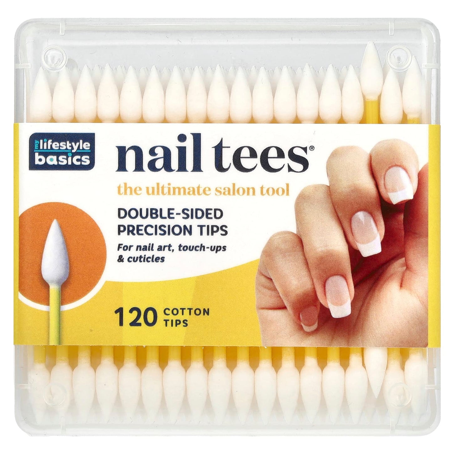 Nail Tees by Fran Wilson - Double-Sided Precision Cotton Tips - Image 1