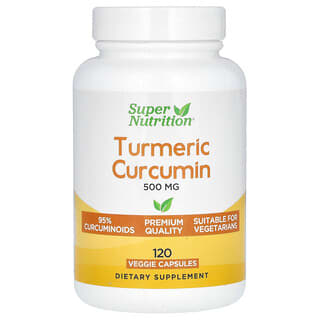 Boost Your Health with Super Nutrition Turmeric Curcumin 500mg Capsules