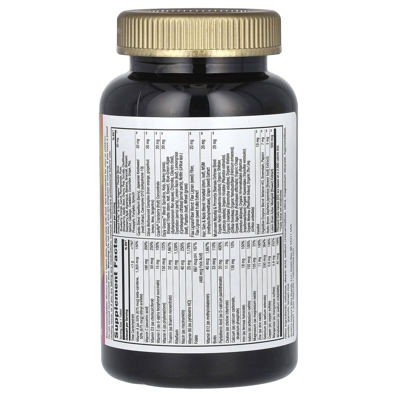 Nature's Way, Alive! Women's Ultra Multivitamin, 150 Tablets - Image 2