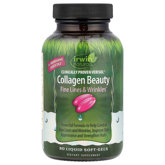 Irwin Naturals Clinically Proven Verisol Collagen Beauty Liquid Soft-Gels - Image 1