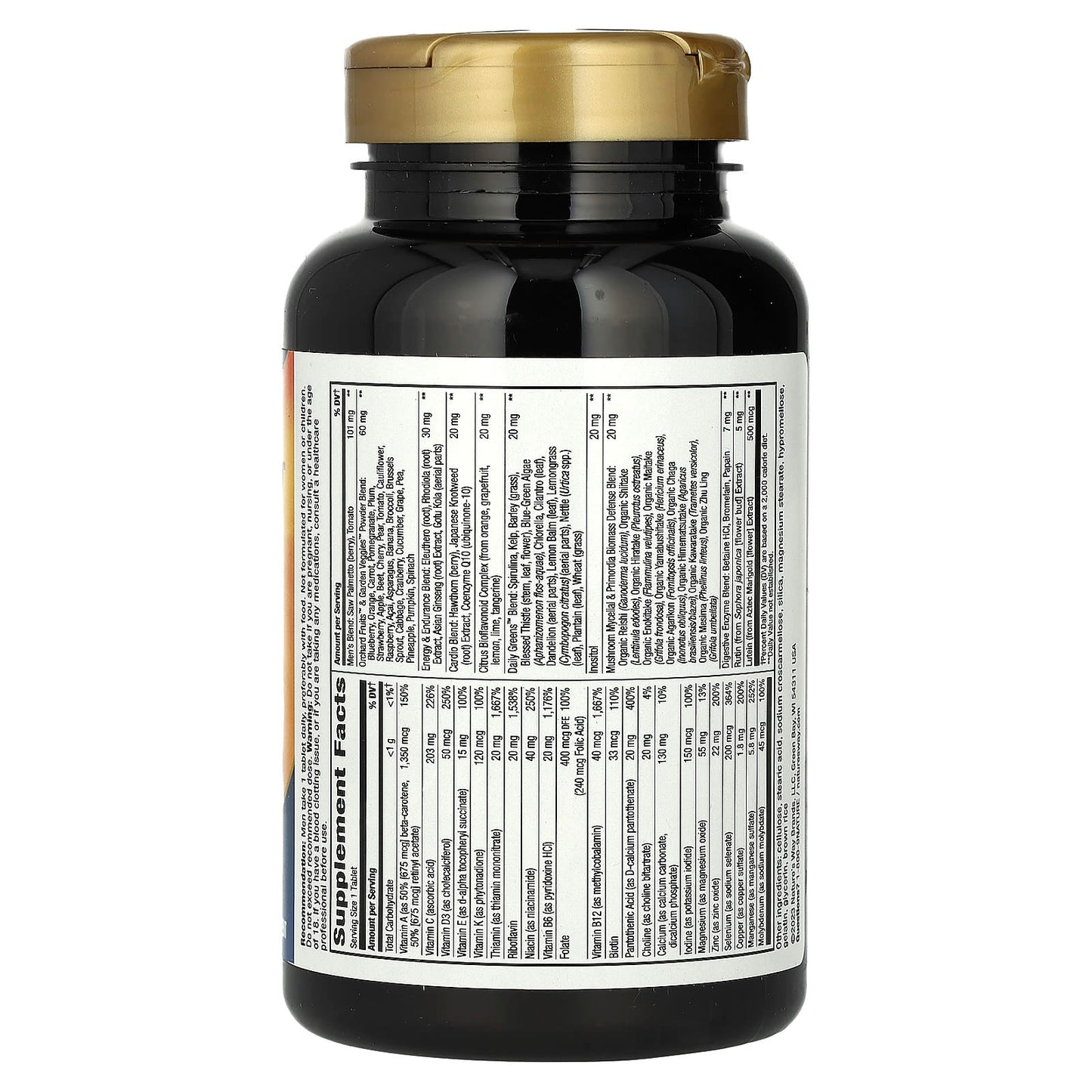 Nature's Way, Alive! Men's Ultra Multivitamin, 150 Tablets - Image 2