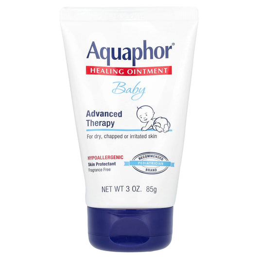 Aquaphor Fragrance Free Healing Ointment for Dry Skin, 3 oz - Image 1