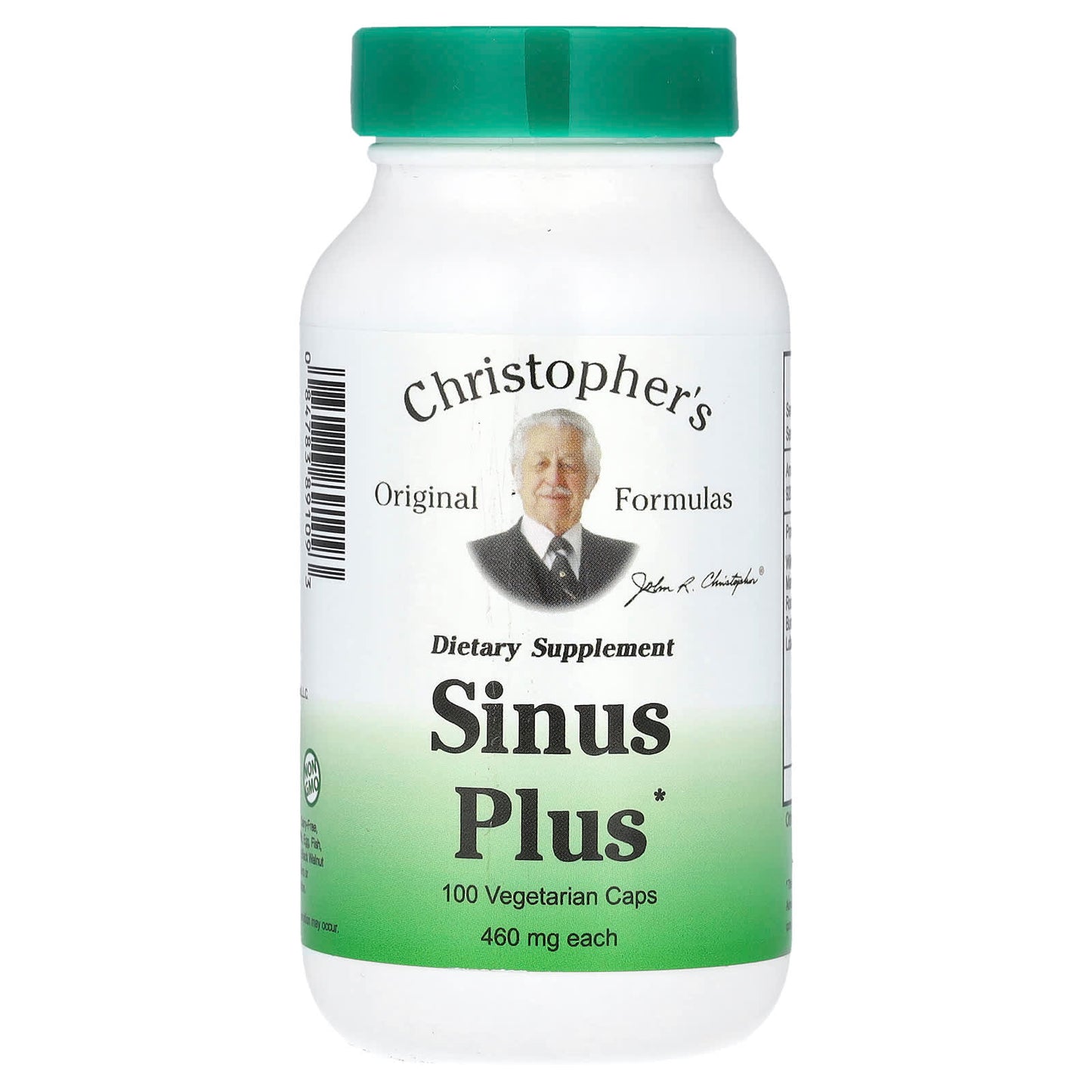 Vegetarian Sinus Support with Christopher's Original Formulas Sinus Plus - Image 1
