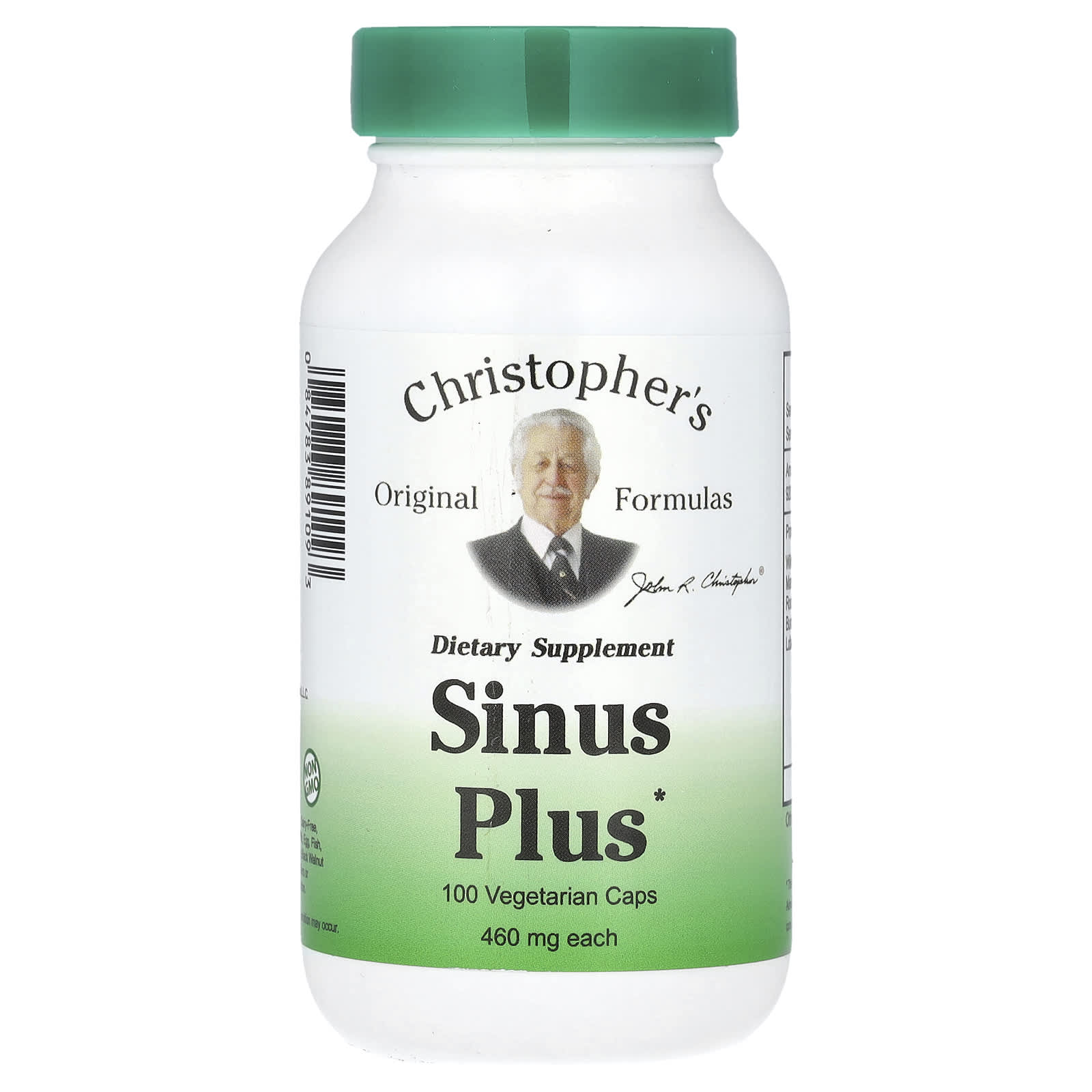 Vegetarian Sinus Support with Christopher's Original Formulas Sinus Plus - Image 1
