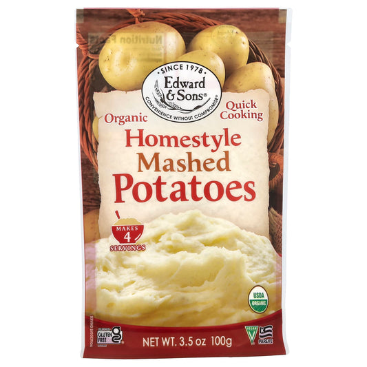 Organic Mashed Potatoes by Edward & Sons, USDA Certified Gluten Free - Image 1