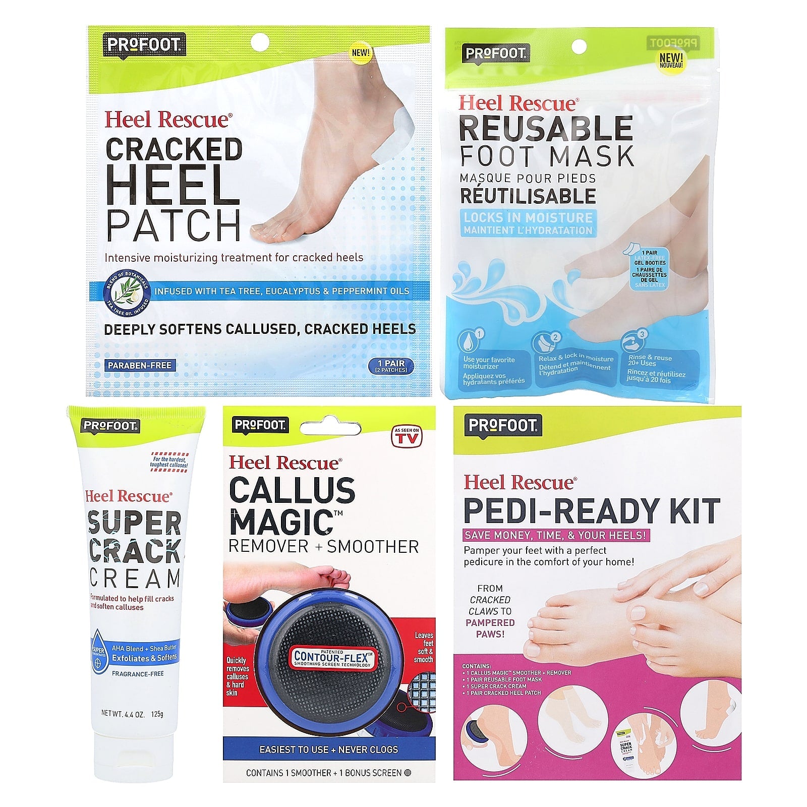 Profoot, Pedi Ready Kit , 4 Piece Kit - Image 1