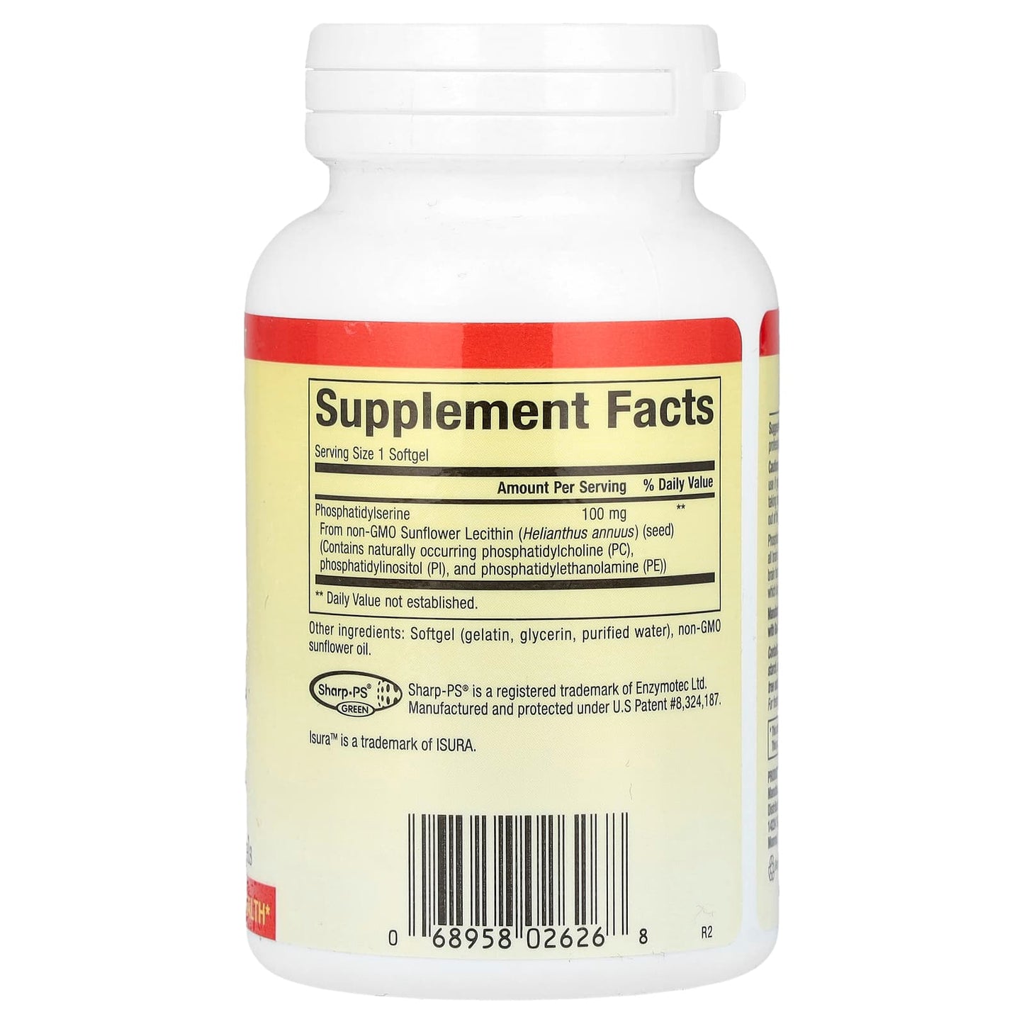 Natural Factors, PS, 100 mg, 120 Softgels - Image 2