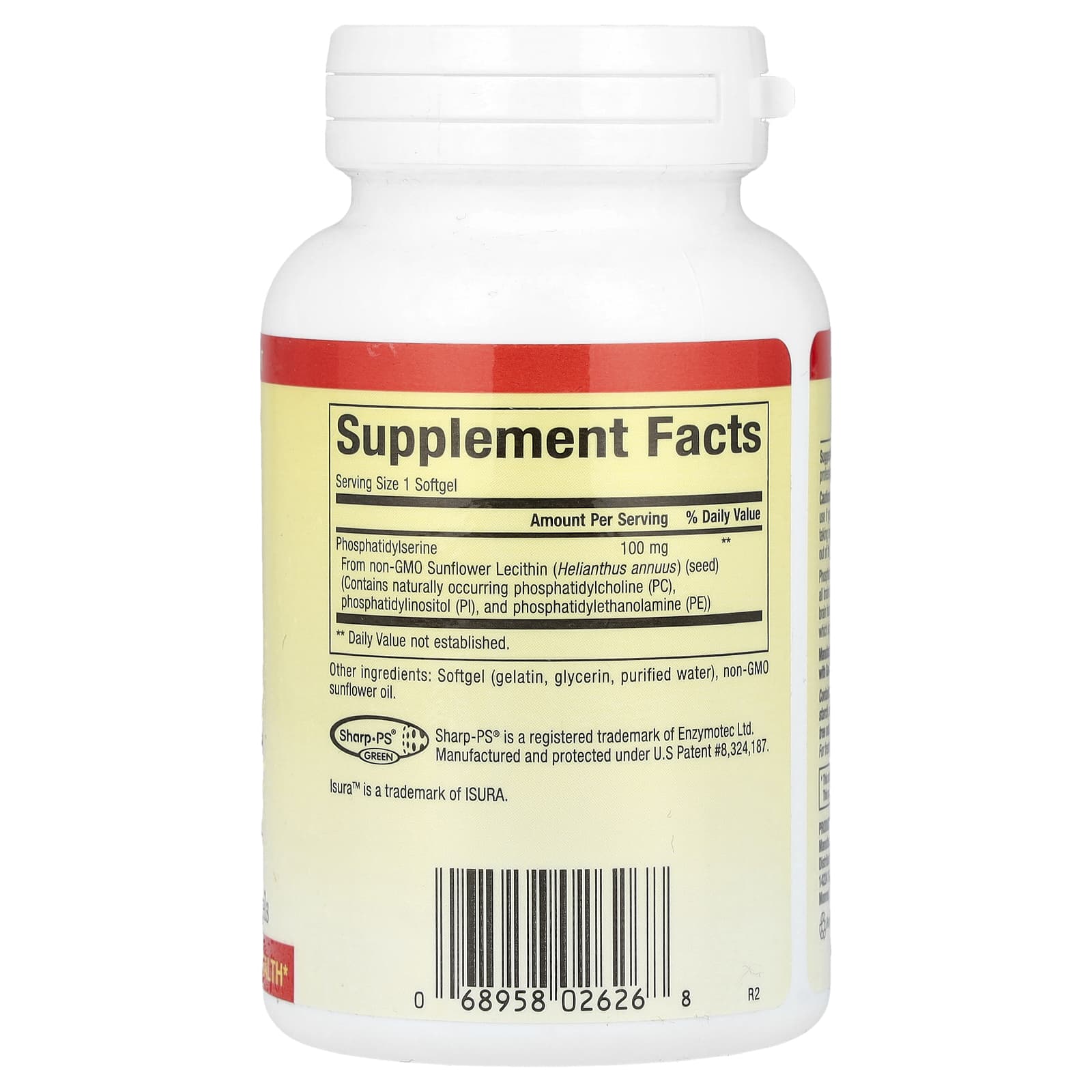 Natural Factors, PS, 100 mg, 120 Softgels - Image 2