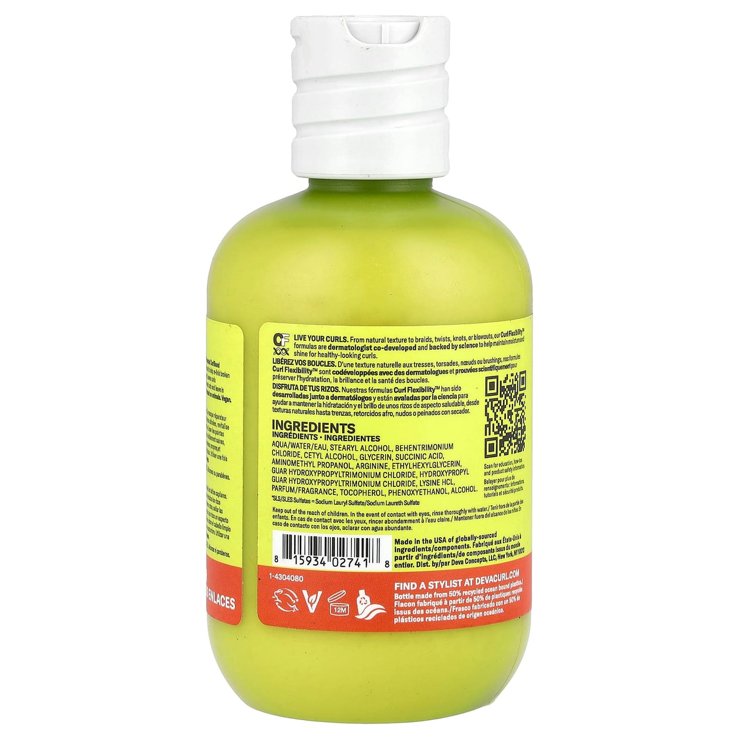 DevaCurl CurlBond Re-Coiling Treatment Mask for Damaged Curls - Image 2