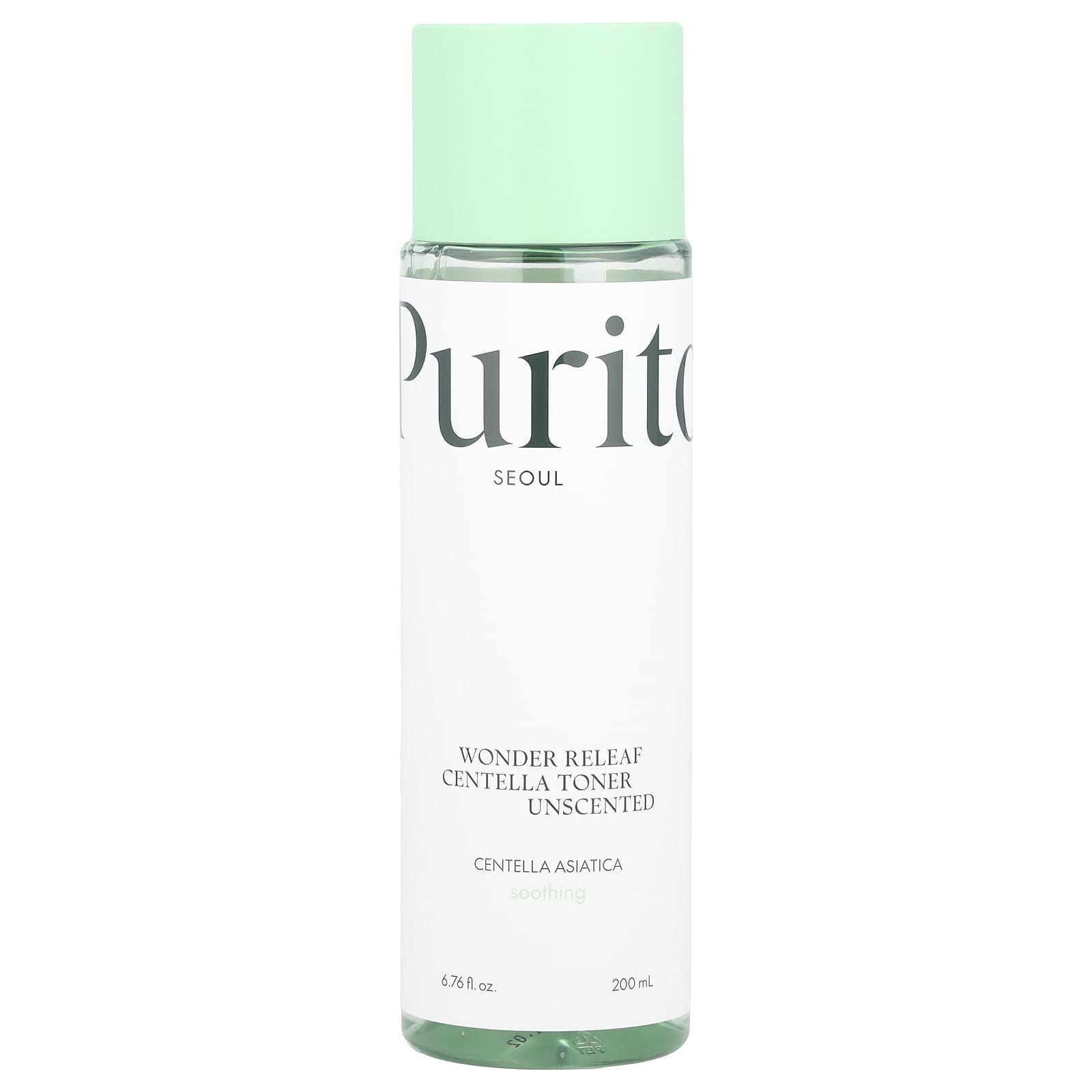Purito, Wonder Releaf Centella Toner, Unscented, 6.76 fl oz (200 ml) - Image 1