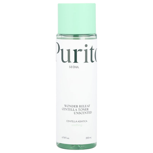 Purito, Wonder Releaf Centella Toner, Unscented, 6.76 fl oz (200 ml) - Image 1