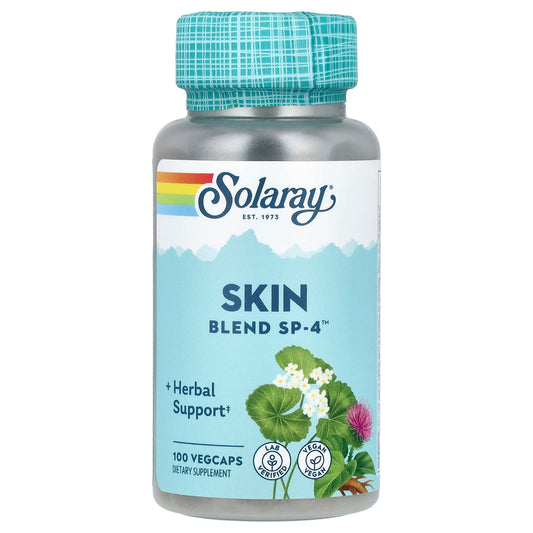 Solaray, Skin Blend, SP-4™, 100 VegCaps - Image 1