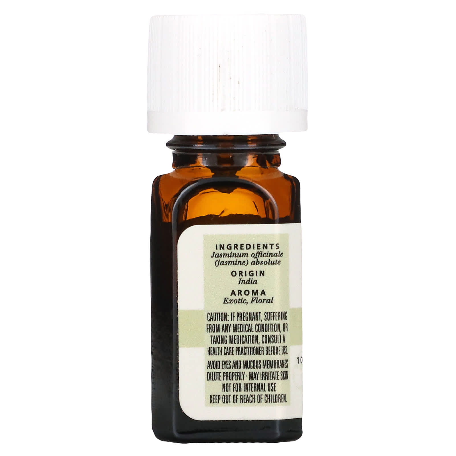 Aura Cacia 100% Pure Jasmine Absolute Essential Oil 0.125 fl oz - Image 2