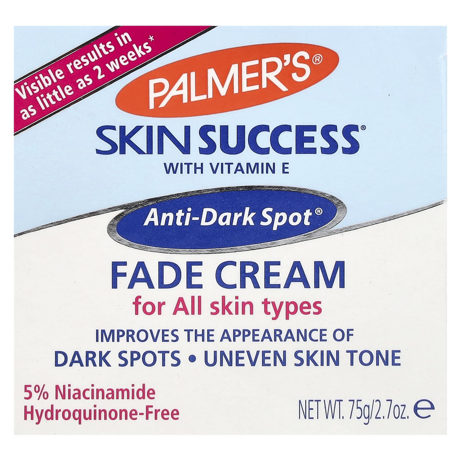 Palmer's, Skin Success® with Vitamin E, Anti-Dark Spot® Fade Cream, 2.7 oz (75 g) - Image 2