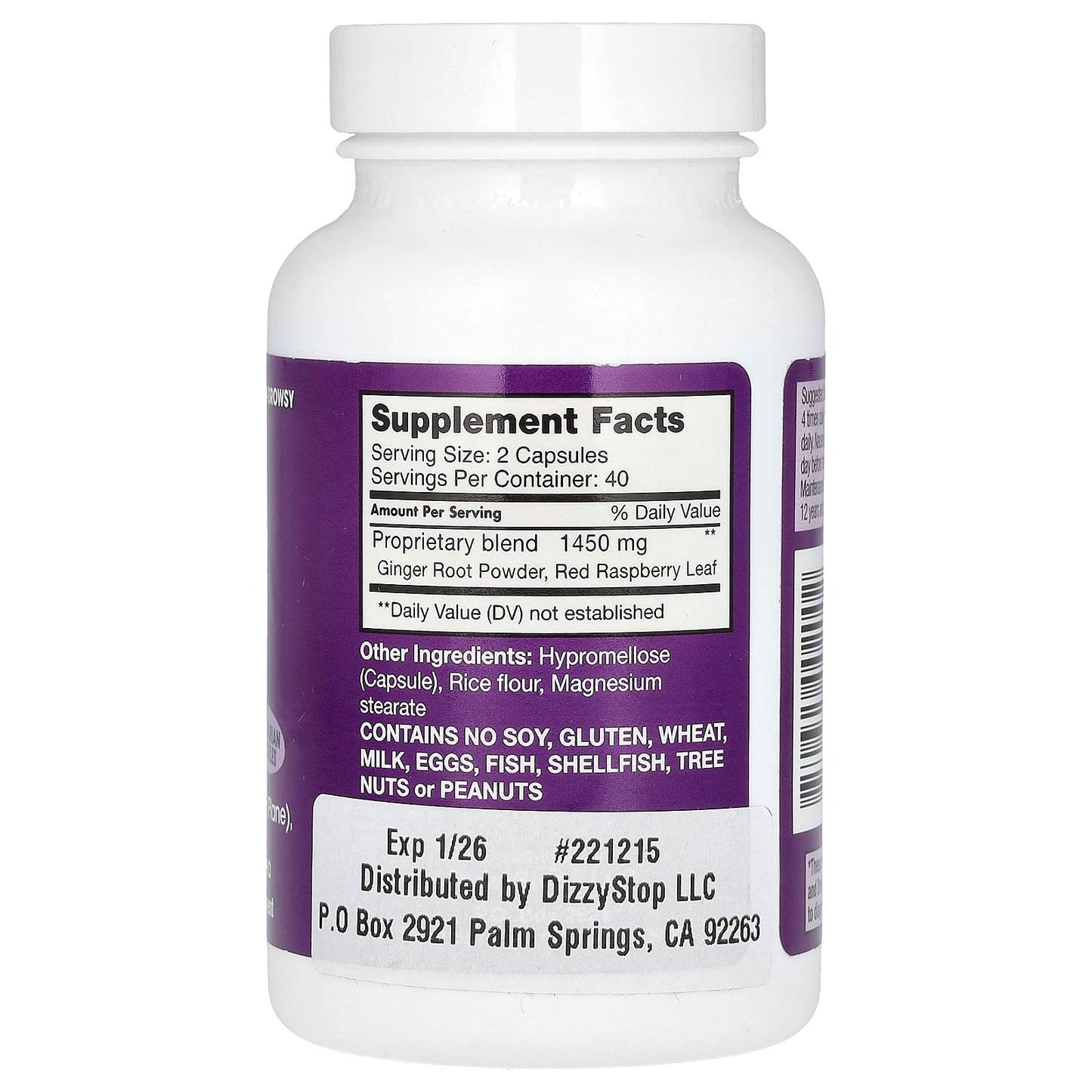 Dr. Barton's Nausea Control for Travel, Morning Sickness, and Chemotherapy Relief - Image 2