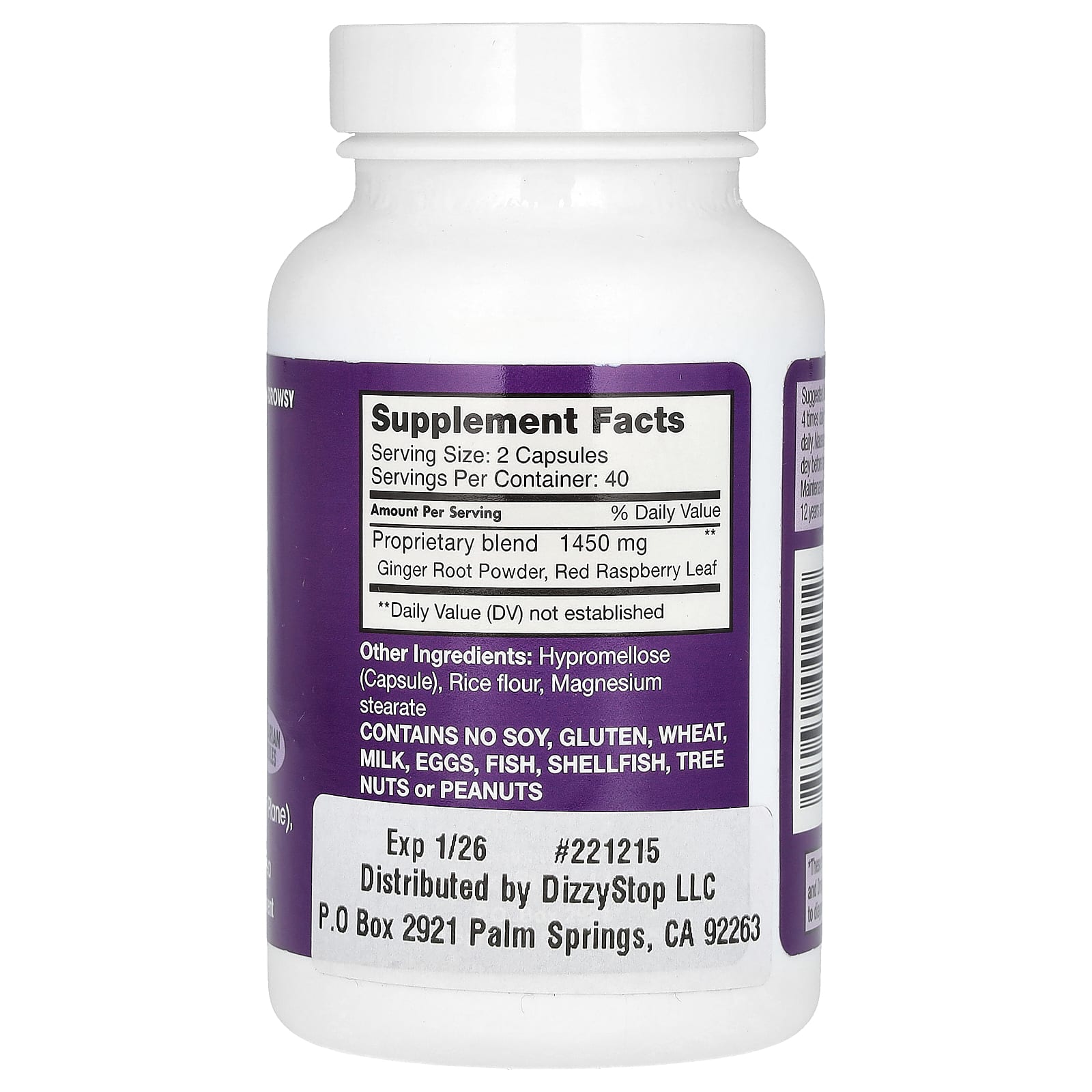 Dr. Barton's Nausea Control for Travel, Morning Sickness, and Chemotherapy Relief - Image 2