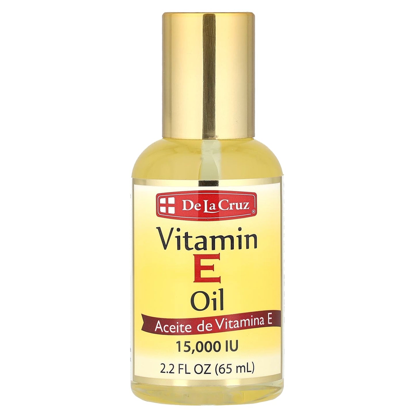 Nourish Your Skin with De La Cruz Vitamin E Oil, 2.2 fl oz (65 ml) - Image 1