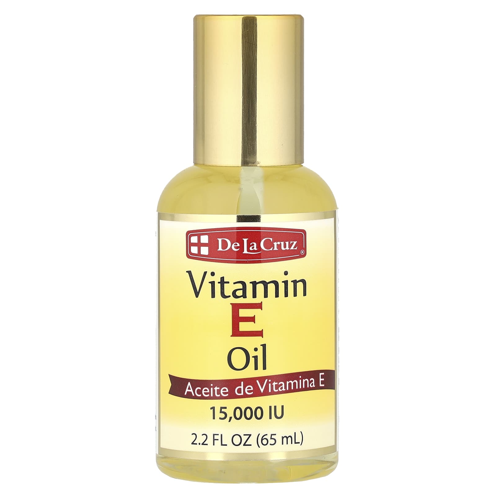 Nourish Your Skin with De La Cruz Vitamin E Oil, 2.2 fl oz (65 ml) - Image 1