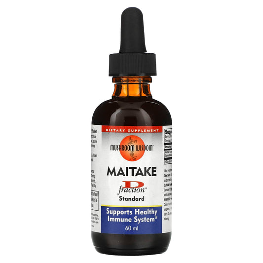 Mushroom Wisdom, Maitake D Fraction®, Standard, 60 ml - Image 1