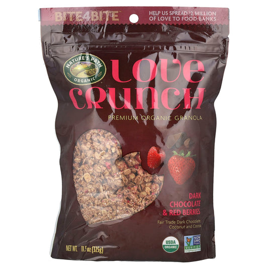 Nature's Path, Love Crunch®, Premium Organic Granola, Dark Chocolate & Red Berries, 11.5 oz (325 g) - Image 1