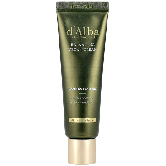 Balancing Vegan Cream by d'Alba for Sensitive Skin - Image 1