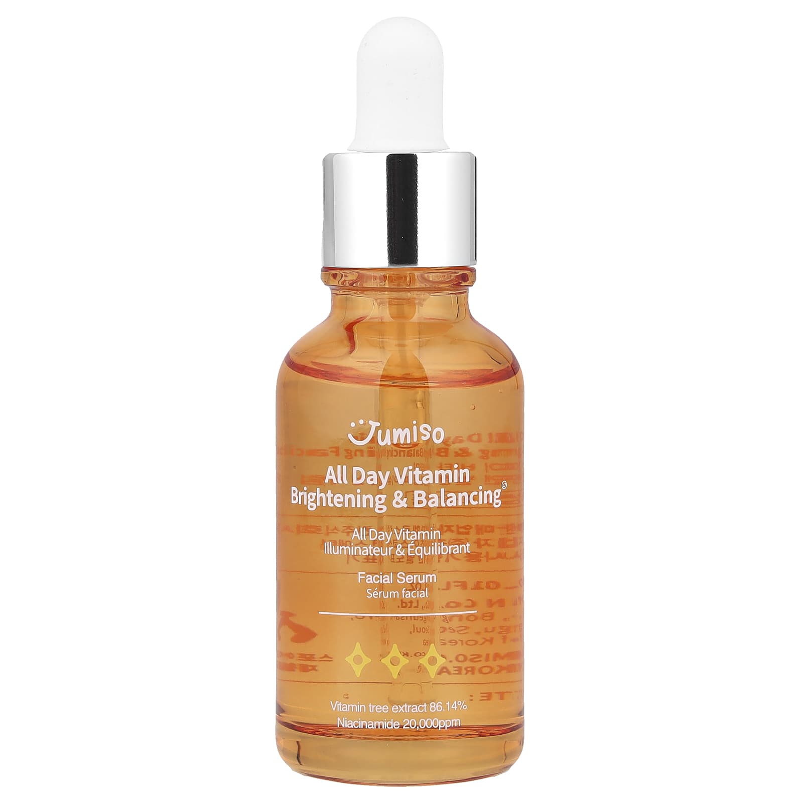 Jumiso Brightening & Balancing Facial Serum - Vitamin Tree Extract - Image 1