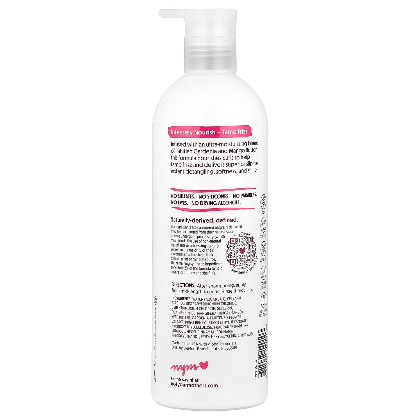 Not Your Mother's, Curl Defining Conditioner, Tahitian Gardenia & Mango Butter, 15.2 fl oz (450 ml) - Image 2