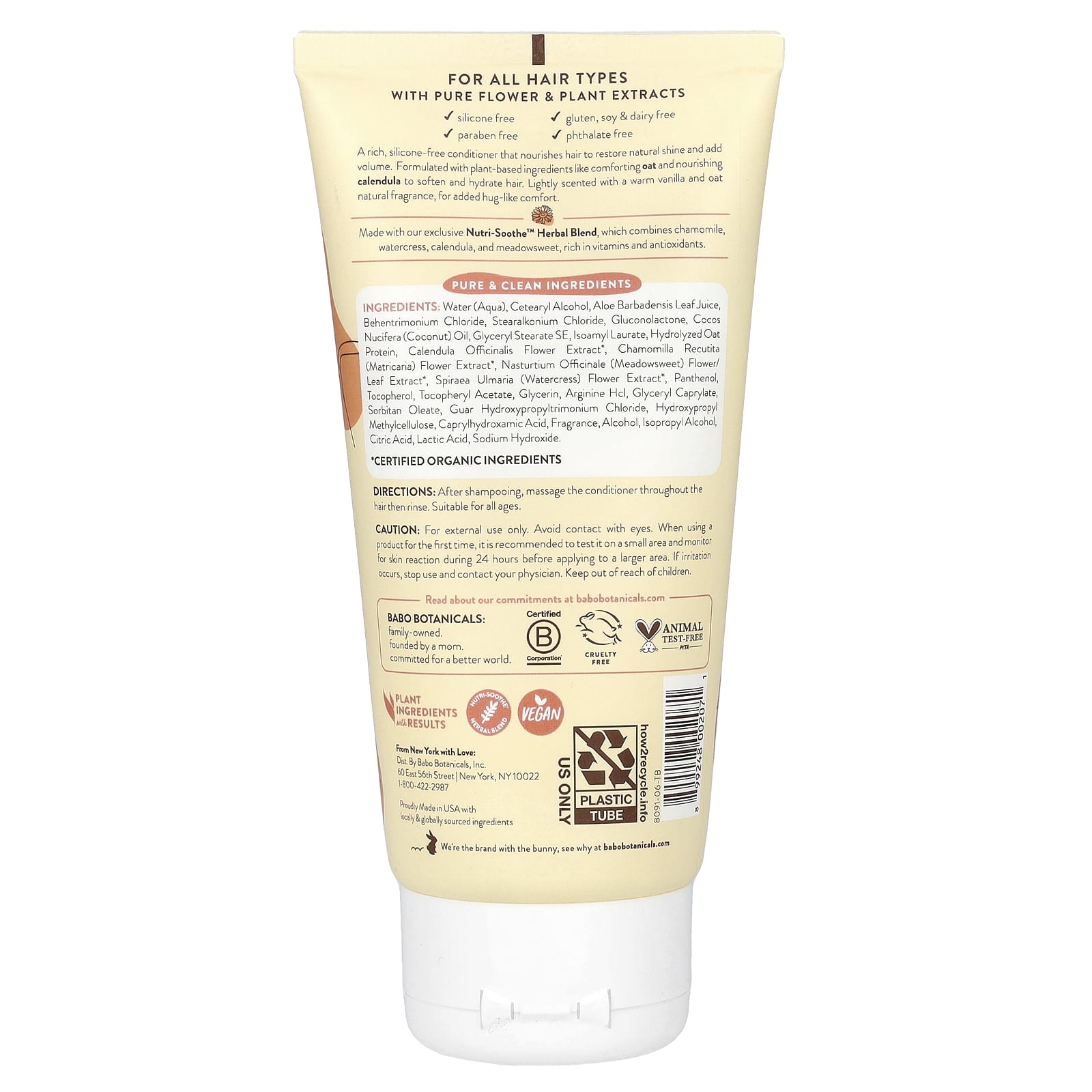 Silicone-Free Moisturizing Conditioner for All Hair Types - Image 2