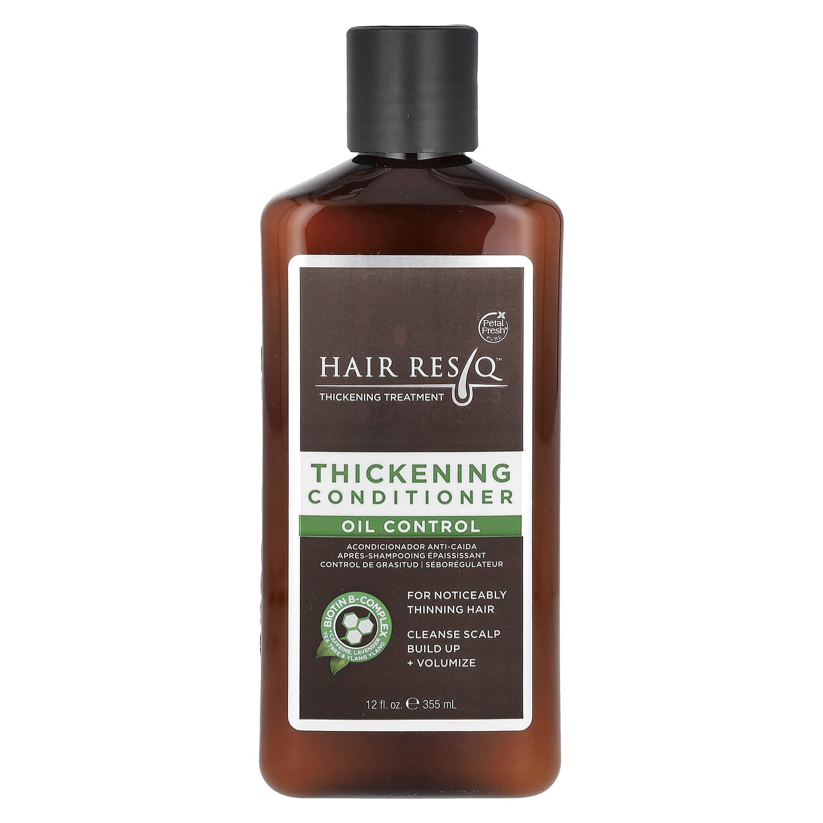 Petal Fresh, Hair ResQ®, Thickening Conditioner, Oil Control, For Noticeably Thinning Hair, 12 fl oz (355 ml) - Image 1