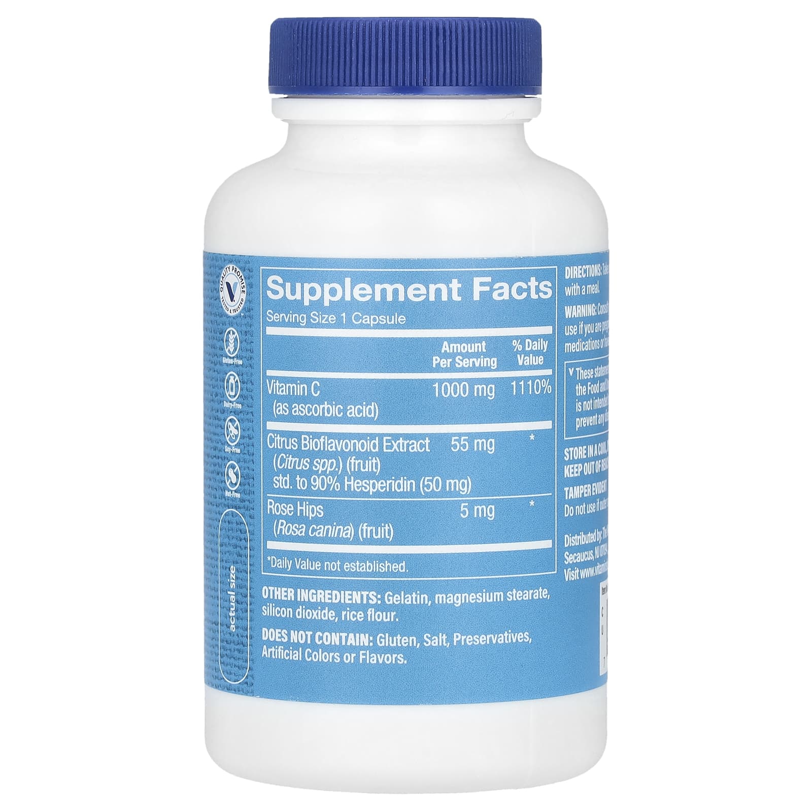 The Vitamin Shoppe, C-1000 Complex , 100 Capsules - Image 2
