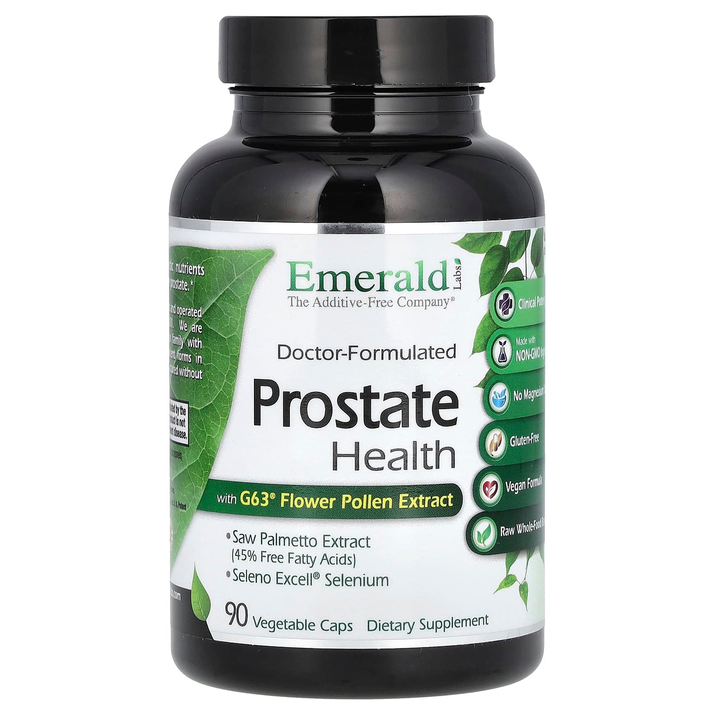 <span class='title'>Emerald Laboratories Prostate Health Supplement - 90 Capsules</span> - Image 1