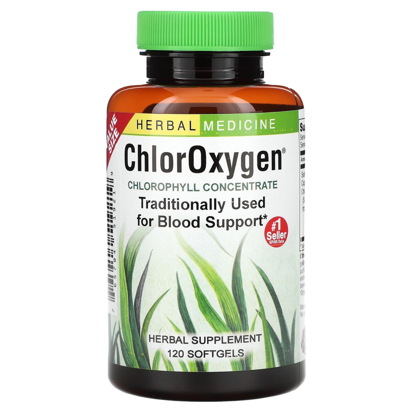 ChlorOxygen Chlorophyll Concentrate Softgels for Blood Support - Image 1