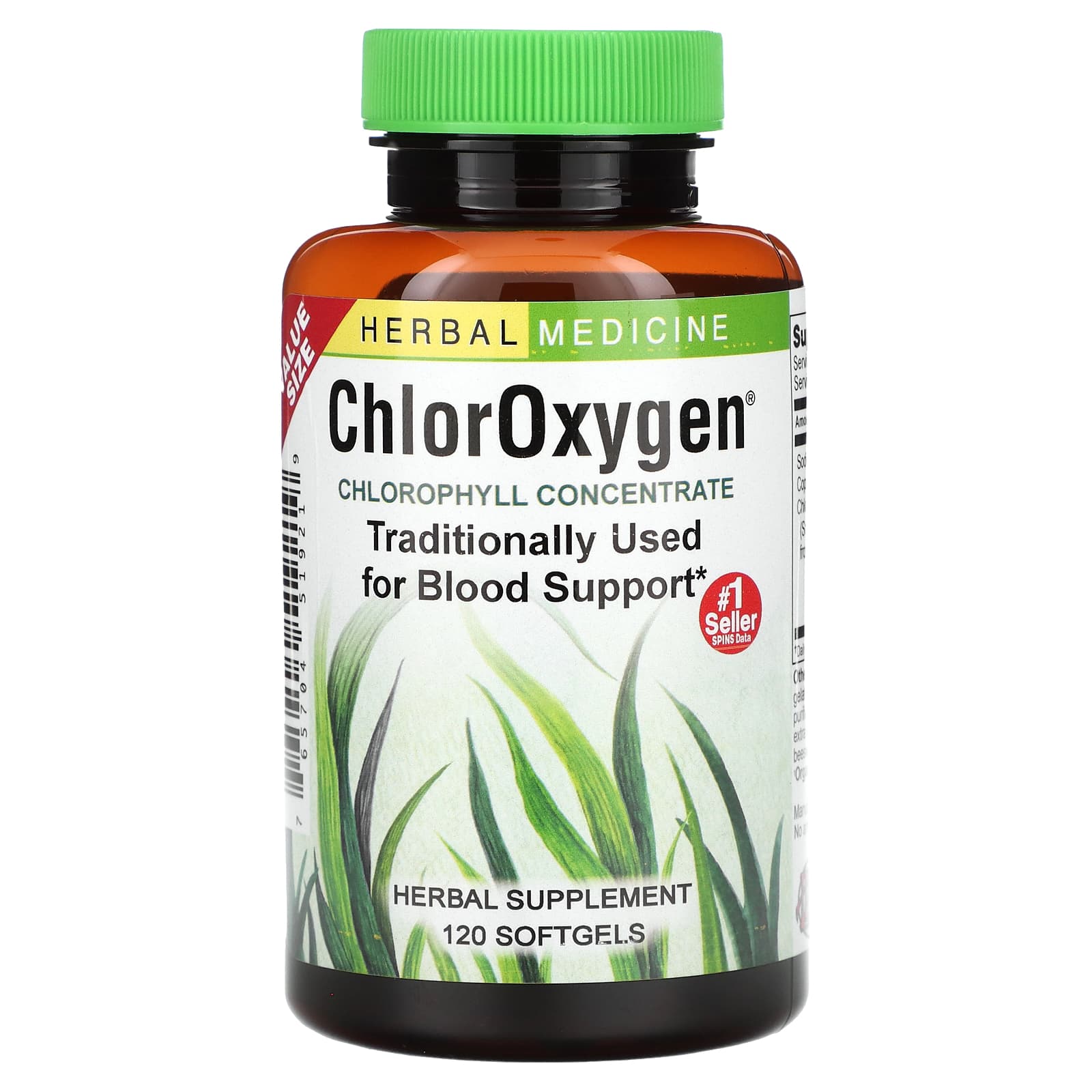ChlorOxygen Chlorophyll Concentrate Softgels for Blood Support - Image 1