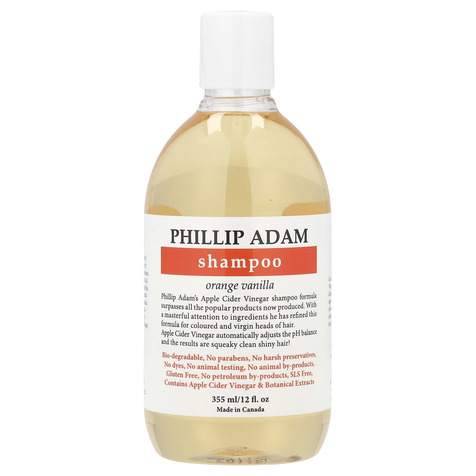 Phillip Adam, Shampoo, Orange Vanilla, 12 fl oz (355 ml) - Image 1