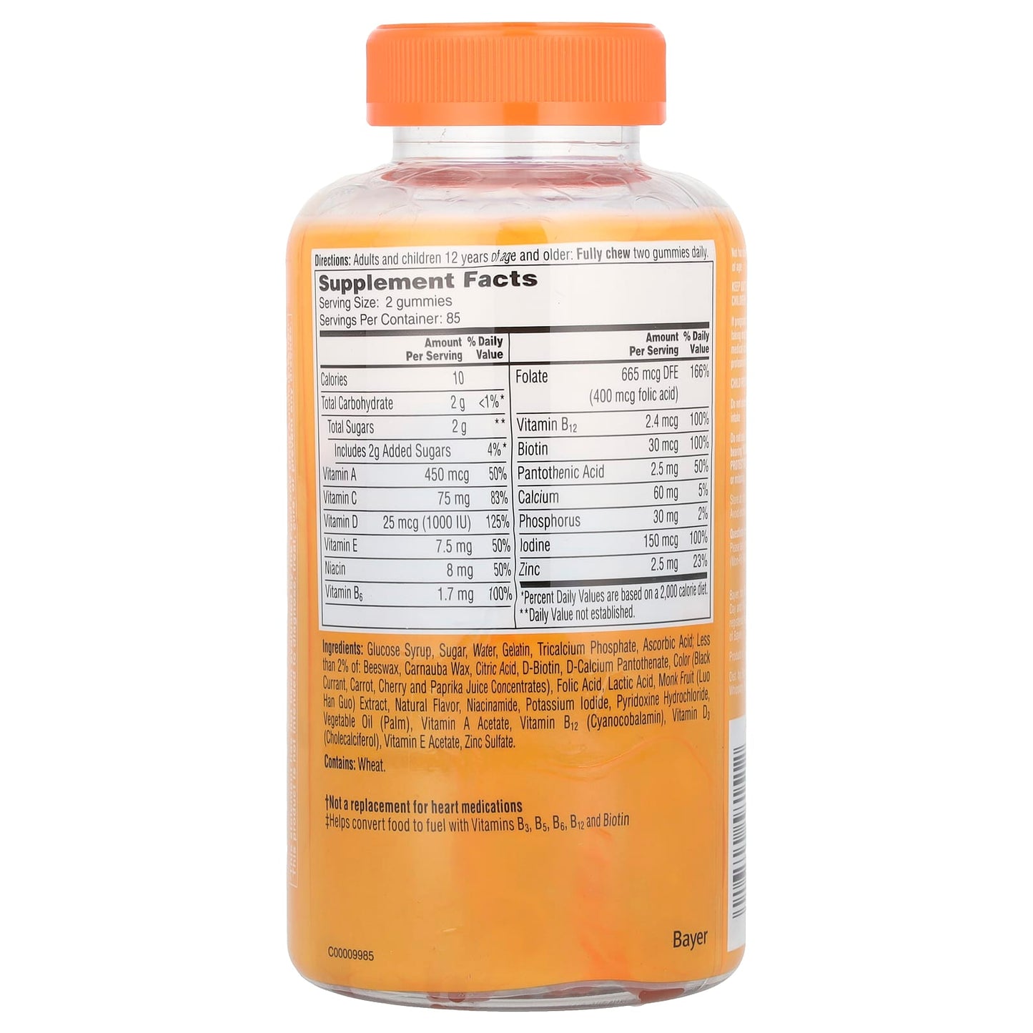 One-A-Day, VitaCraves® , Women's Multivitamin/Multimineral Supplement Gummies, 170 Gummies - Image 2
