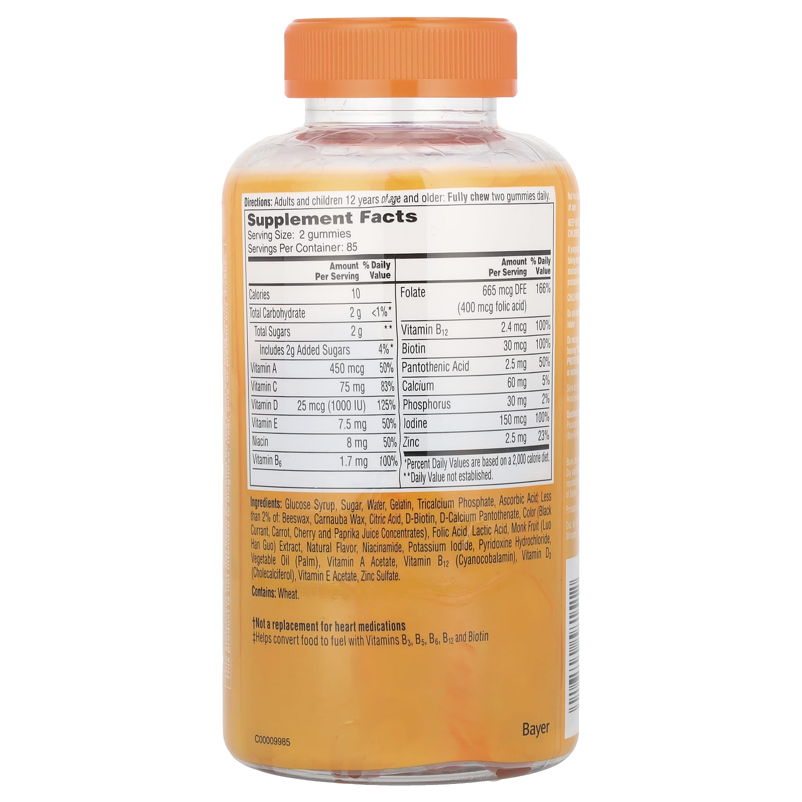 One-A-Day, VitaCraves® , Women's Multivitamin/Multimineral Supplement Gummies, 170 Gummies - Image 2