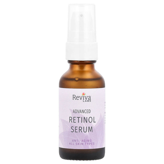 Reviva Labs, Advanced Retinol Serum, 1.0 fl oz (29.5 ml) - Image 1